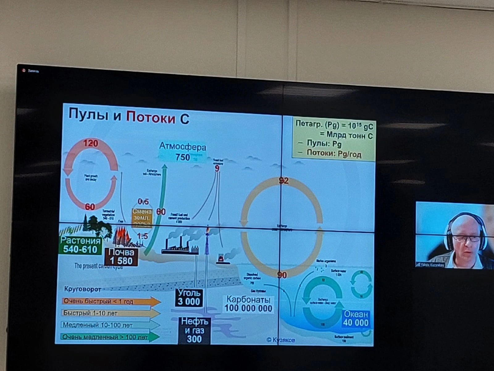 Онлайн трасляция лектора из Германии проф. Якова Кузякова