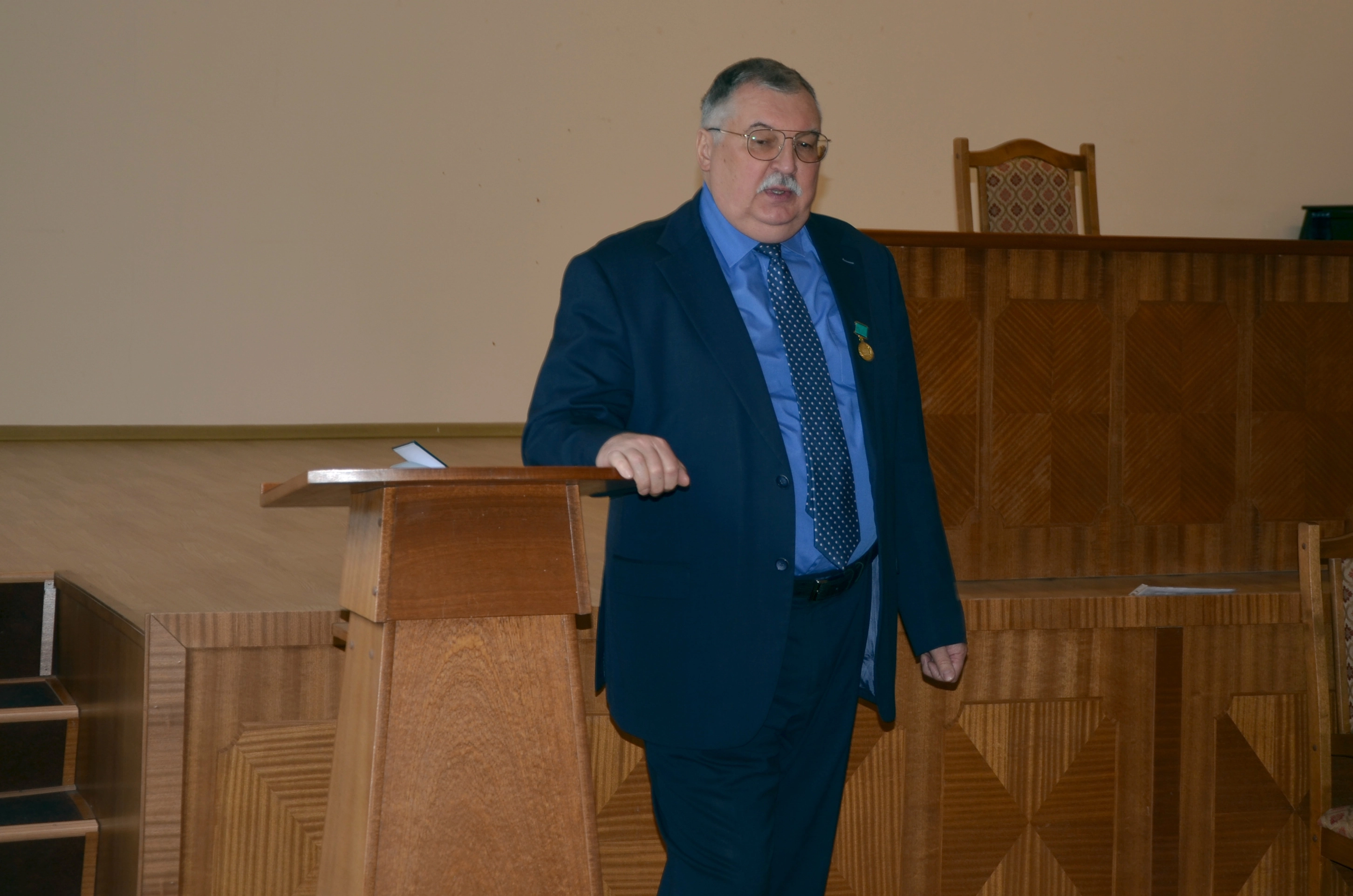 Выступление Академика РАН, Родина Сергея Анатольевича, перед коллективом ВНИИЛМ