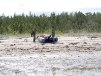 Высадка группы на побережье Двинского залива