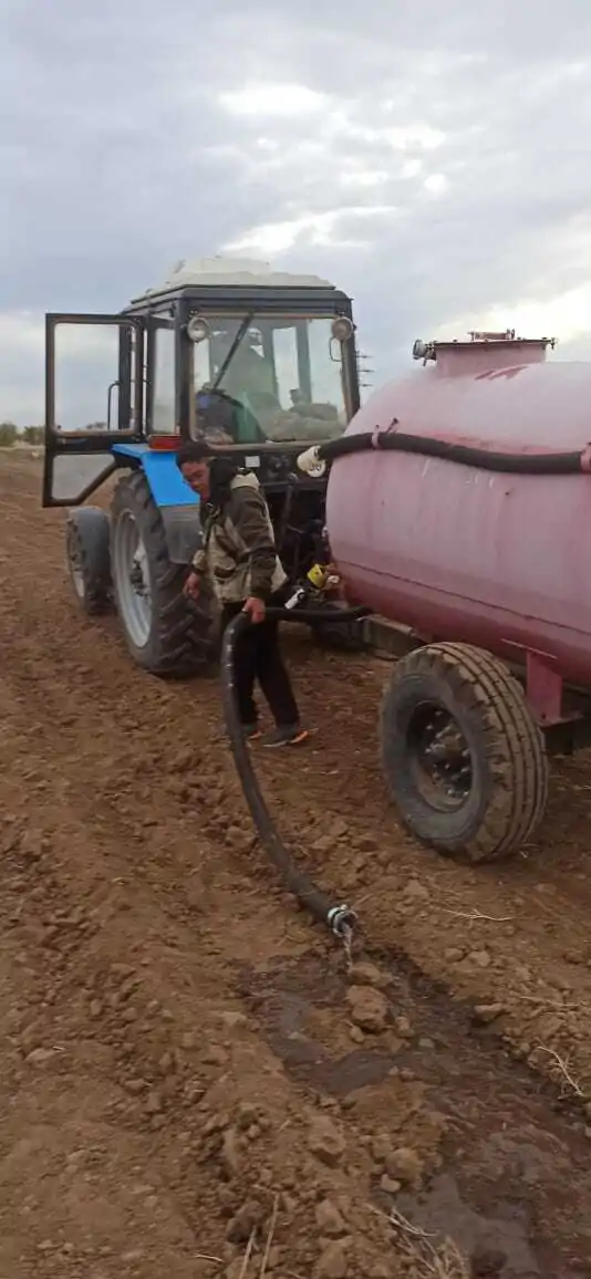 Полив лесных культур